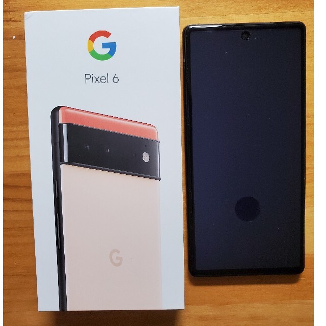 【品】Pixel6 Kinda Coral 128GB 国内版 SIMフリー