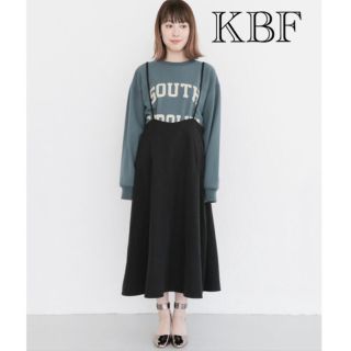 KBF ★ロングスカート サロペット