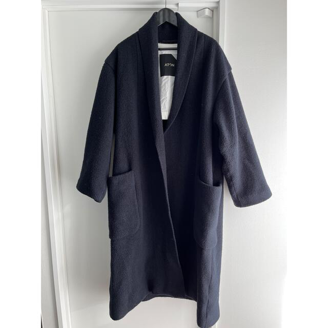 ATON WOOL FLEECE ローブコート ガウン ユニセックス