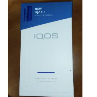 アイコス(IQOS)の未使用NEW IQOS 3人気のブルー♂♀(タバコグッズ)