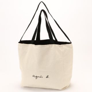 アニエスベー(agnes b.)の美品 agnes b.アニエスベー 2wayロゴビッグトートバッグ(トートバッグ)