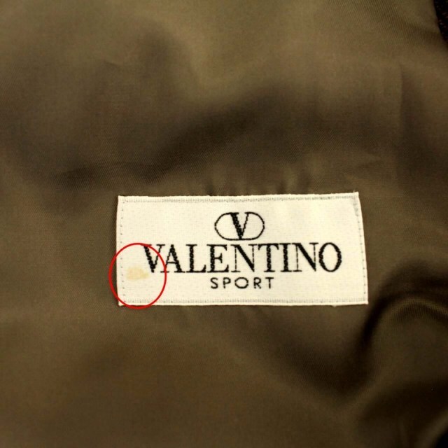 VALENTINO(ヴァレンティノ)のヴァレンティノ テーラードジャケット シングル 2B ヘリンボーン L 茶 メンズのジャケット/アウター(テーラードジャケット)の商品写真