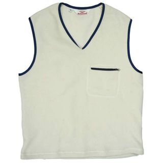 バテンウエア(BATTENWEAR)のBattenwear バテンウェア アメリカ製 LODGE VEST フリースVネックベスト FW15205A S IVORY ジレ プルオーバー トップス【中古】【Battenwear】(ベスト)