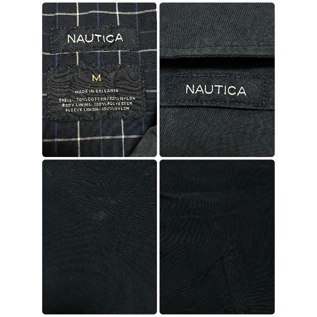 NAUTICA(ノーティカ)の激レア NAUTICA ノーティカ スイングトップ 刺繍入 ネイビー メンズM メンズのジャケット/アウター(ブルゾン)の商品写真