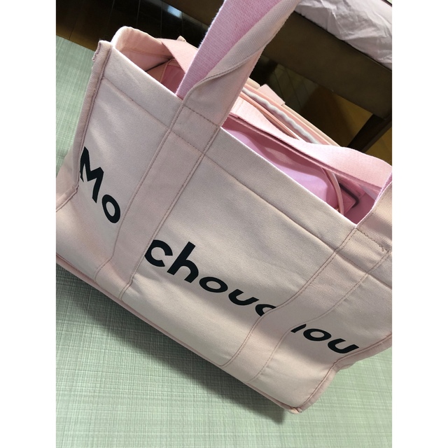 Mon chouchou(モンシュシュ)の【値下げ中】Monchouchou モンシュシュ キャリーバッグ Pink その他のペット用品(犬)の商品写真