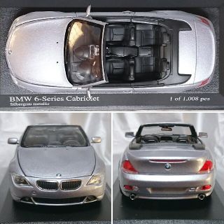 1008台限定 1/43 ミニカー BMW 6シリーズ カブリオレ