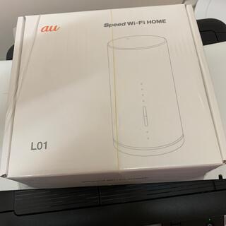 エーユー(au)のSpeed Wi-Fi HOME L01(その他)