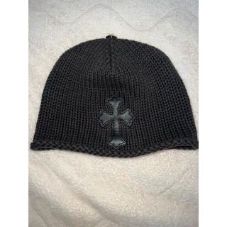 クロムハーツ(Chrome Hearts)のクロムハーツ　クロスパッチ　ニットキャップ(ニット帽/ビーニー)