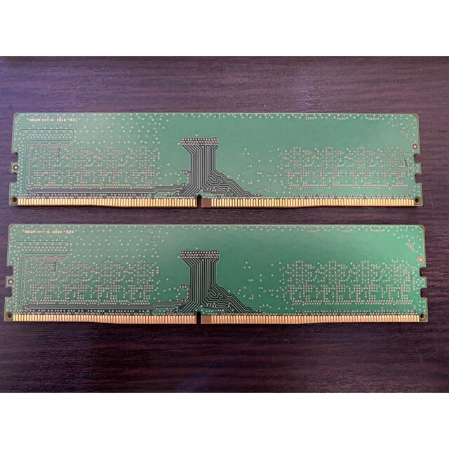 ddr4 メモリー　SAMSUNG PC4-2666V-UA2-11 8G×2 1