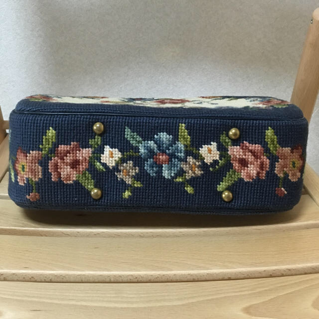プチポワン 刺繍アンティークバッグ プチポワン 刺繍アンティークバッグ