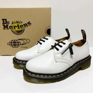 ドクターマーチン(Dr.Martens)の☆新品 ドクターマーチン × ビームス サイドジップ 3ホール レザー シューズ(ブーツ)