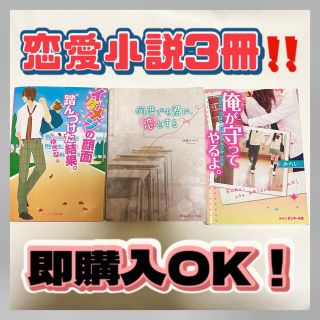 恋愛小説‼️3冊‼️(文学/小説)