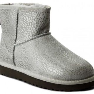 アグ(UGG)の新品 UGG CLASSIC MINI GLITZY アグ GRAY 7(24)(ブーツ)