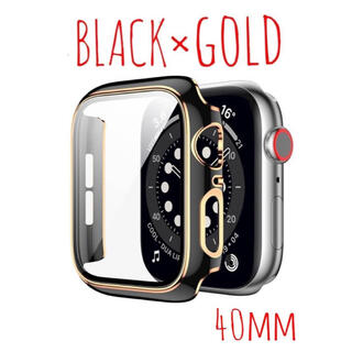 Applewatch 40mm アップルウォッチ カバー ブラック メッキ
