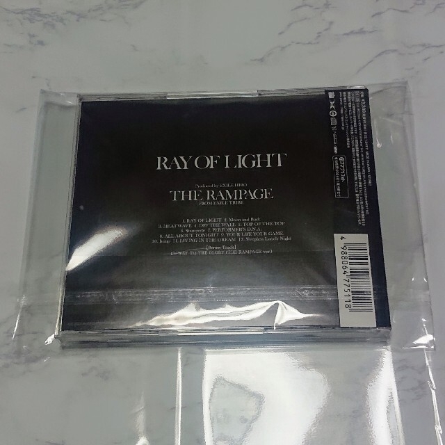 THE RAMPAGE 『RAY OF LIGHT』　CDのみ エンタメ/ホビーのDVD/ブルーレイ(ミュージック)の商品写真