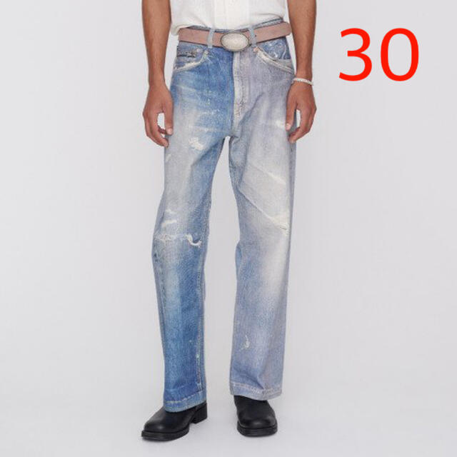 OUR LEGACY THIRD CUT DIGITAL DENIM PRINT