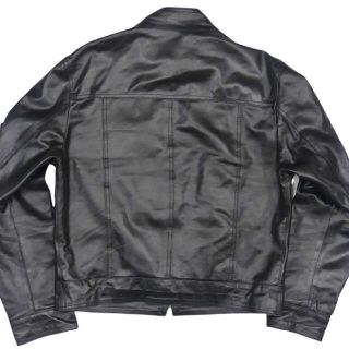 イタリア製 レザージャケット ブルゾン ジャンパー 本革 メンズ TY1498-