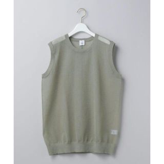 ビューティアンドユースユナイテッドアローズ(BEAUTY&YOUTH UNITED ARROWS)の《6 roku》SUKE LOCK NO SLEEVE PULLOVER(ニット/セーター)