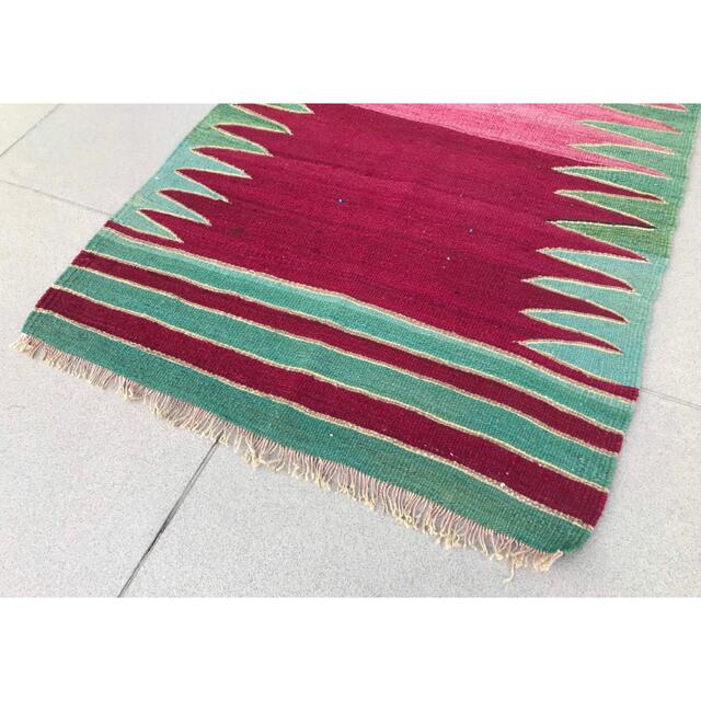 IDEE(イデー)のトルコ　old Kilim オールドキリム　ヴィンテージ ラグ インテリア/住まい/日用品のラグ/カーペット/マット(ラグ)の商品写真