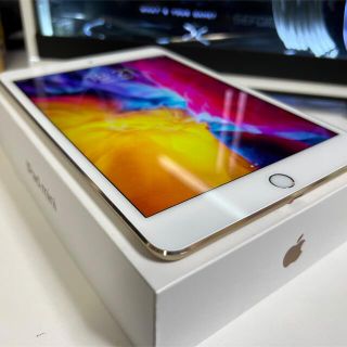 アイパッド(iPad)の【極美品コスパ最強】iPad mini4【第4世代】Wi-FiセルラSIMフリー(タブレット)