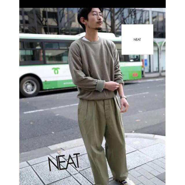 チノパン新品未使用　NEAT chino ニートチノ　44 SAGE GREEN