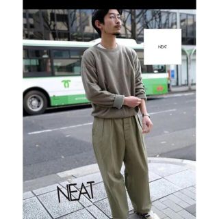 ワンエルディーケーセレクト(1LDK SELECT)の新品未使用　NEAT chino ニートチノ　44 SAGE GREEN(チノパン)