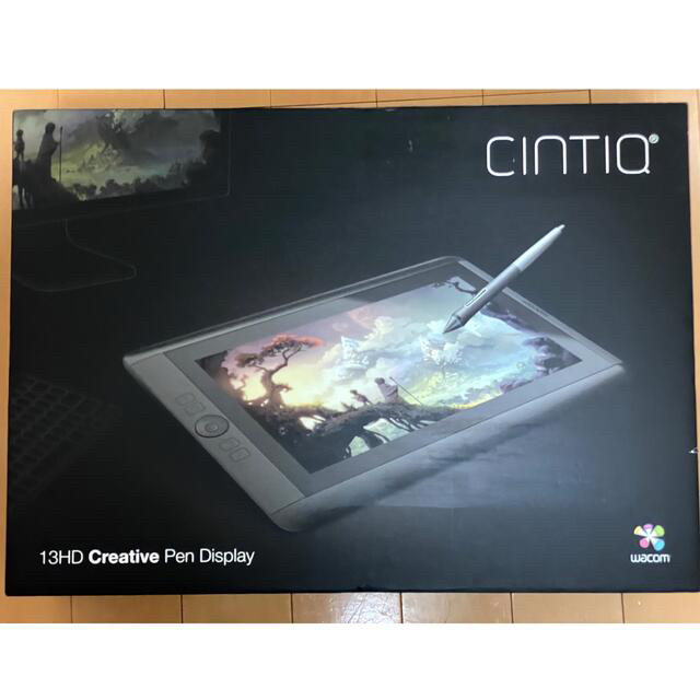 Wacom(ワコム)のWACOM液晶ペンタブレット cintiq13HD DTK-1300/K0 スマホ/家電/カメラのPC/タブレット(PC周辺機器)の商品写真