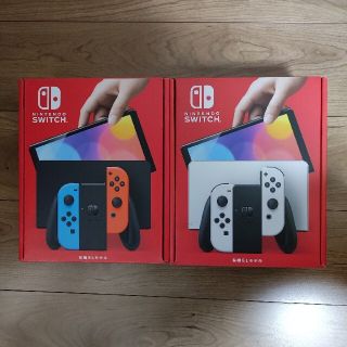 ニンテンドースイッチ(Nintendo Switch)の新品 Nintendo Switch本体  有機ELモデル スイッチ本体(家庭用ゲーム機本体)