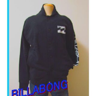 ビラボン(billabong)の新品 ビラボン スウェット ジャケット スタジャン メンズ 黒(スウェット)