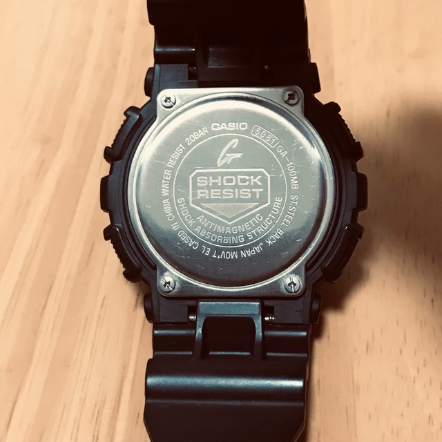 G-SHOCK(ジーショック)の☆ CASIO G-SHOCK GA-110MBアナデシ ブラック 【電池交換】 メンズの時計(腕時計(デジタル))の商品写真