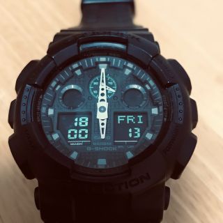 ジーショック(G-SHOCK)の☆ CASIO G-SHOCK GA-110MBアナデシ ブラック 【電池交換】(腕時計(デジタル))