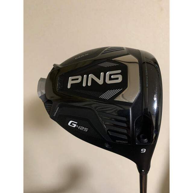 PING G425MAXドライバー　9° TOUR173-65Xクラブ