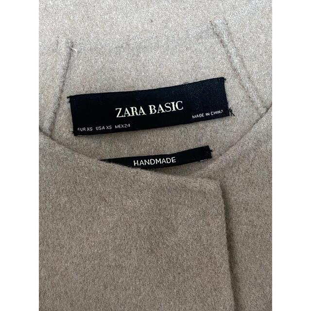 ZARA(ザラ)の新品未使用⭐︎ZARA BASIC HAND MADE ノーカラーコート レディースのジャケット/アウター(ノーカラージャケット)の商品写真