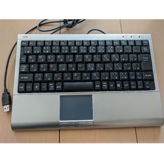 タッチパッド付キーボード　サンワサプライ　SKB-TP01SVN(PC周辺機器)