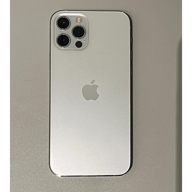 Apple(アップル)の【シルバー 128GB】iPhone12 pro simフリー スマホ/家電/カメラのスマートフォン/携帯電話(スマートフォン本体)の商品写真
