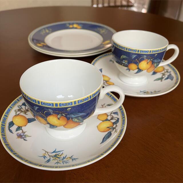 WEDGWOOD ティーカップ\u0026ソーサー(リー) シトロン　ペア