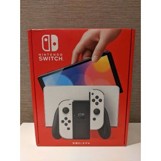 ニンテンドースイッチ(Nintendo Switch)のNintendo Switch スイッチ 有機EL 本体 ホワイト 新品未使用(家庭用ゲーム機本体)