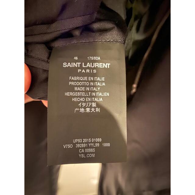 Saint Laurent(サンローラン)の★真実様★専用　エディ期ケリング付きサンローラ14SS  セットアップ 46  メンズのスーツ(セットアップ)の商品写真