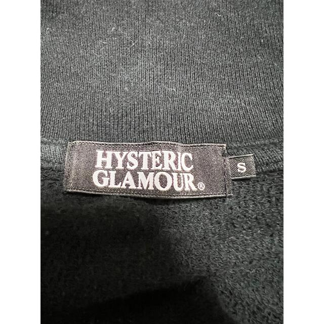 HYSTERIC GLAMOUR(ヒステリックグラマー)のHYSTERIC GLAMOUR ヒステリックグラマー ジャージ 黒  S メンズのトップス(パーカー)の商品写真