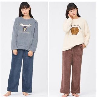 ジーユー(GU)の【jk様ご専用】ジーユー トムとジェリー  ルームウェア 2点セット L&M(ルームウェア)