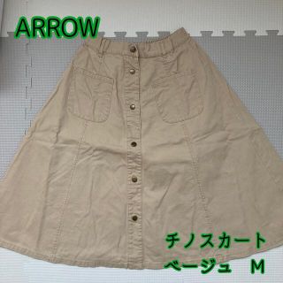 アロー(ARROW)のARROW  チノスカート(ひざ丈スカート)