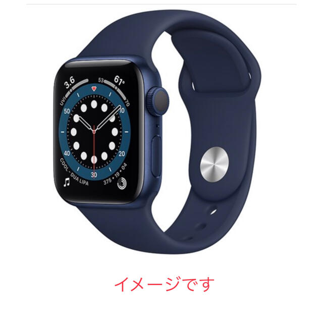 Apple Watch - Apple Watch Series 6 GPSモデル 40mm ブルーアルミの