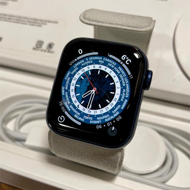 Apple Watch - Apple Watch Series 6 GPSモデル 40mm ブルーアルミの