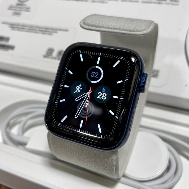 Apple Watch Series 6 GPSモデル 40mm ブルーアルミ