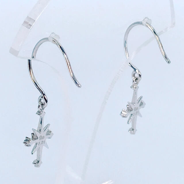 にプロフィ スタージュエリー フック ピアス K18WG kGs5x-m90165348076