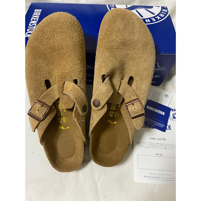 新品 ビルケンシュトック ボストン サイズ40 BIRKENSTOCK