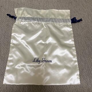 リリーブラウン(Lily Brown)のlily brown 巾着袋(ポーチ)