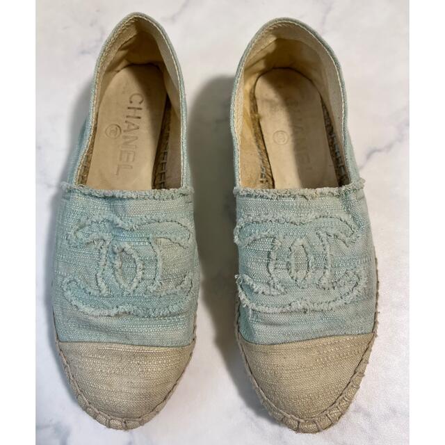 専用⭐️CHANEL♡シャネル♡エスパドリーユ♡フラットシューズ