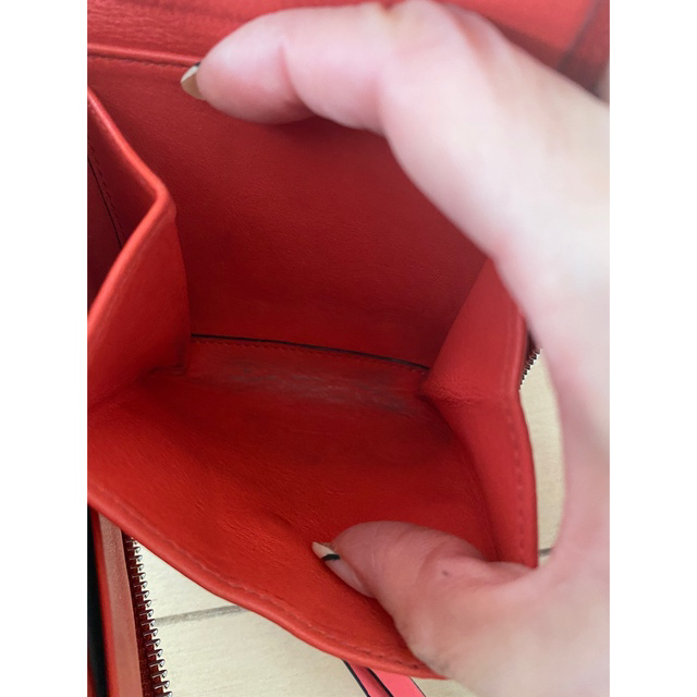 LOEWE(ロエベ)の★LOEWEロエベ　バイカラー二つ折り財布★パズル　ラウンドジップ レディースのファッション小物(財布)の商品写真