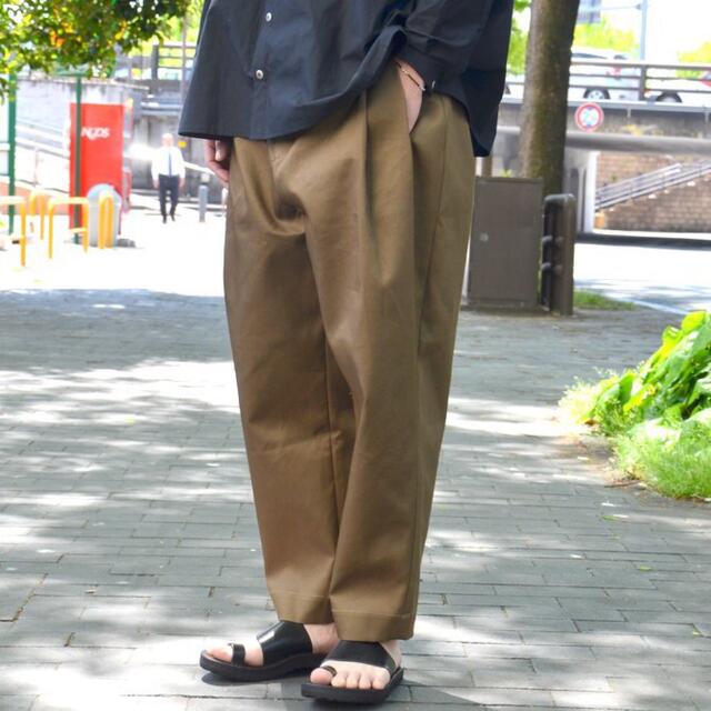 Jil Sander(ジルサンダー)のHED MAYNER 4プリーツパンツ ベンタイル メンズのパンツ(スラックス)の商品写真